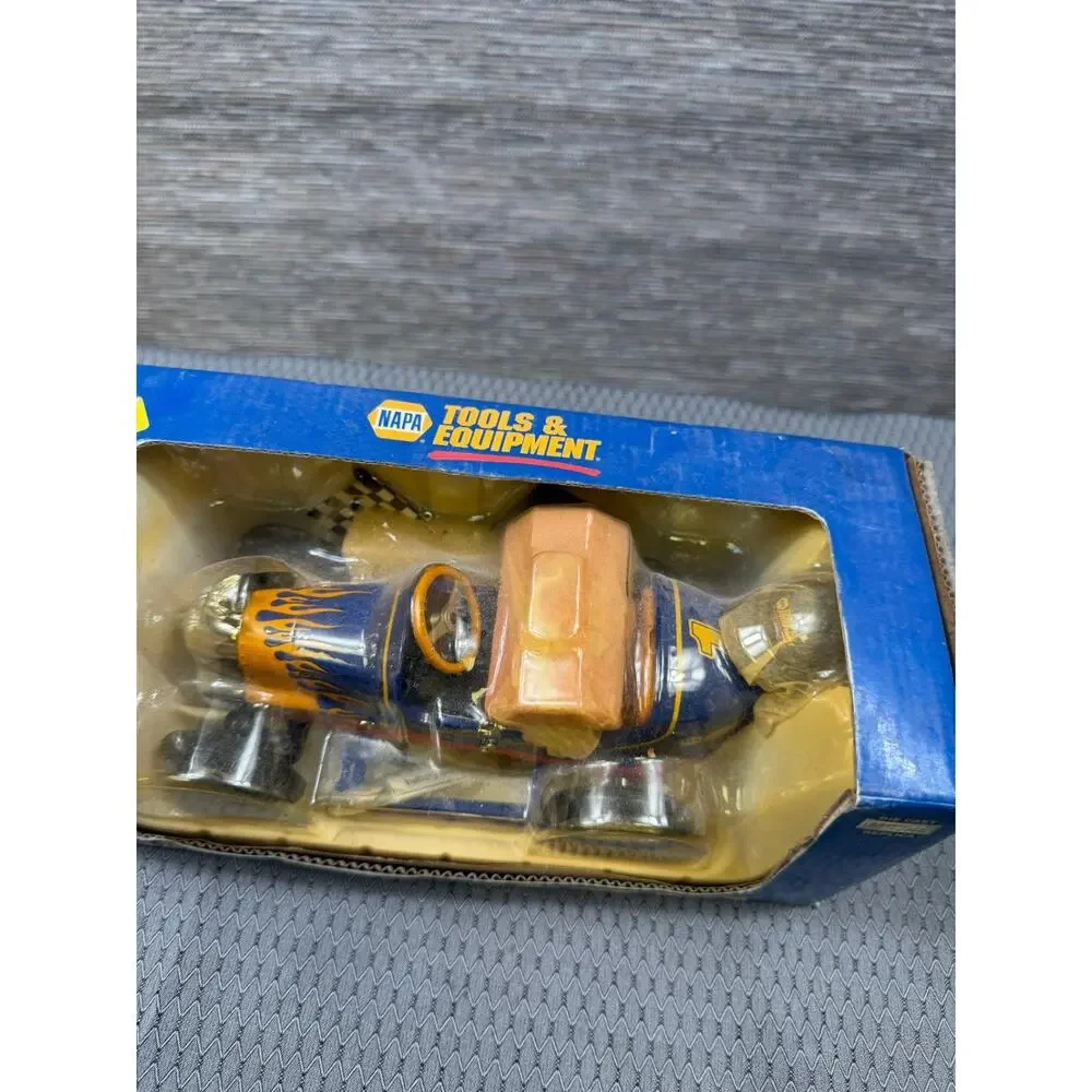 NAPA 1920's Pedal Car Racer Coin Bank By Crown Premium VHTF NEW